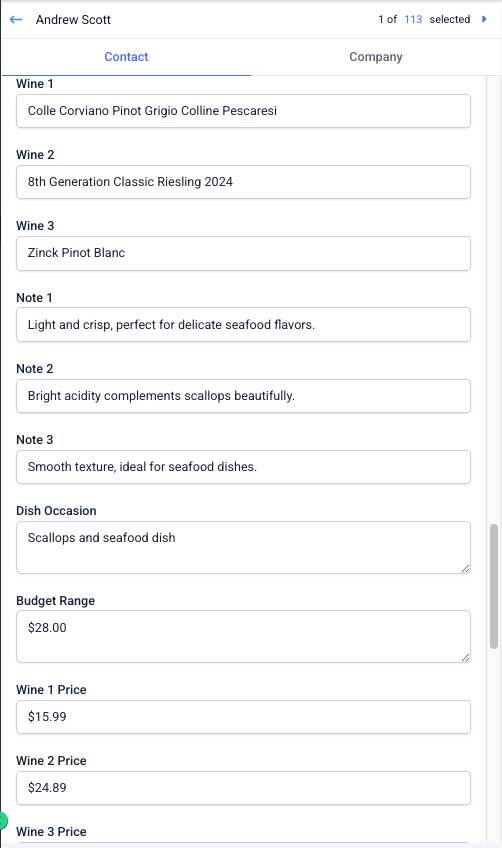 image of an email that the AI sent to the store manager.