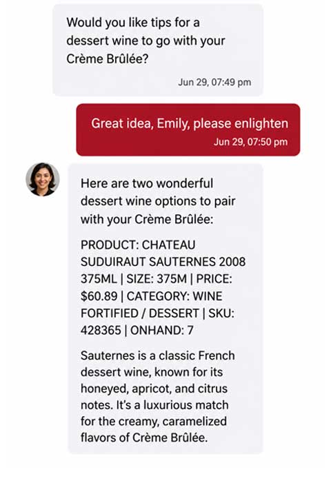 Emily dessert prompt